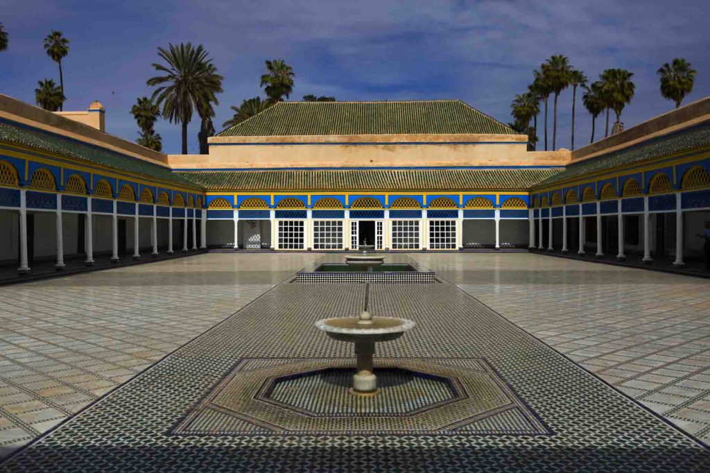 The Bahia Palace in Marrakesh