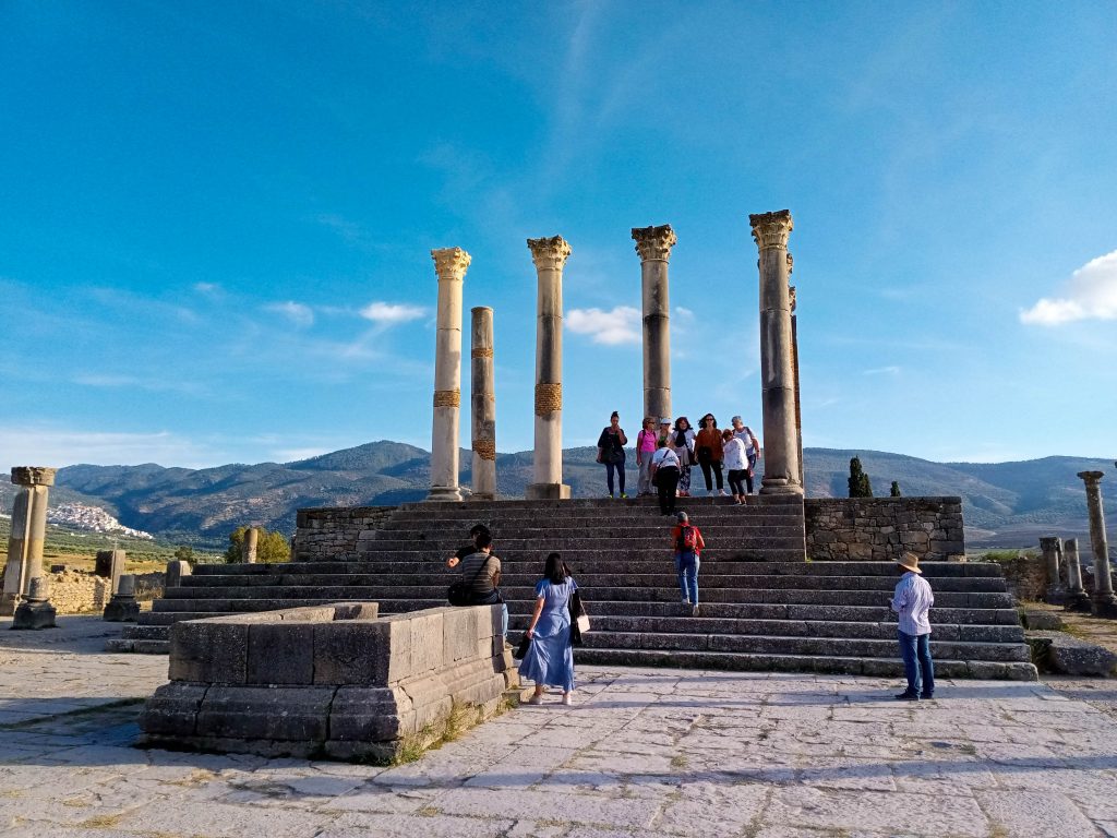 The ruins of Volubilis