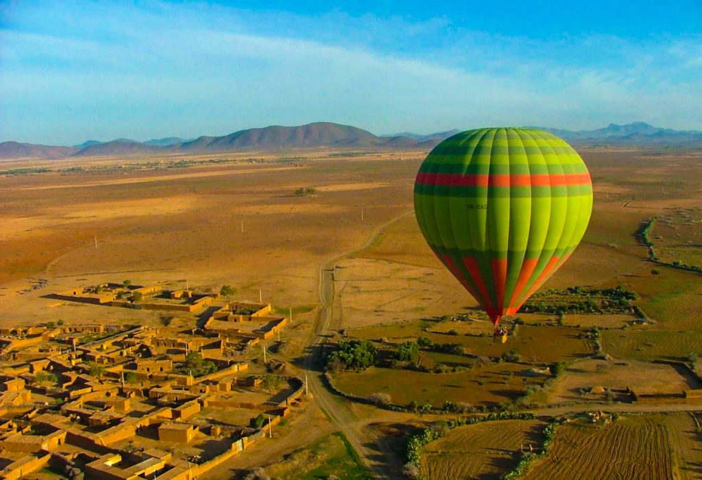 Marrakech hot air balloon