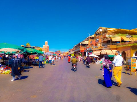 Jemaa el Fna city