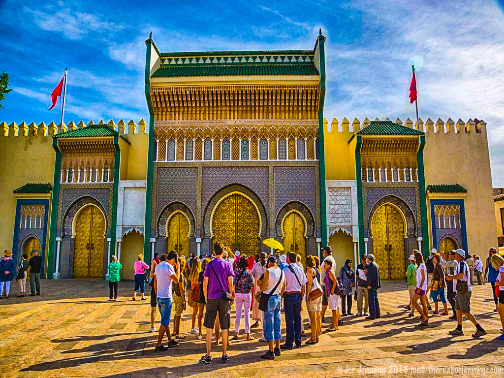 The royal palace in fez