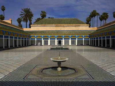 The Bahia Palace in Marrakesh